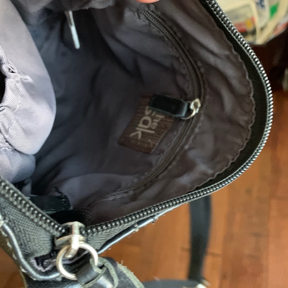 The Sak Black Small Leather Crossbody Bag - Picture 5 of 9